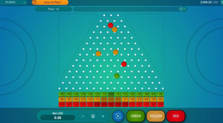 Plinko en ligne